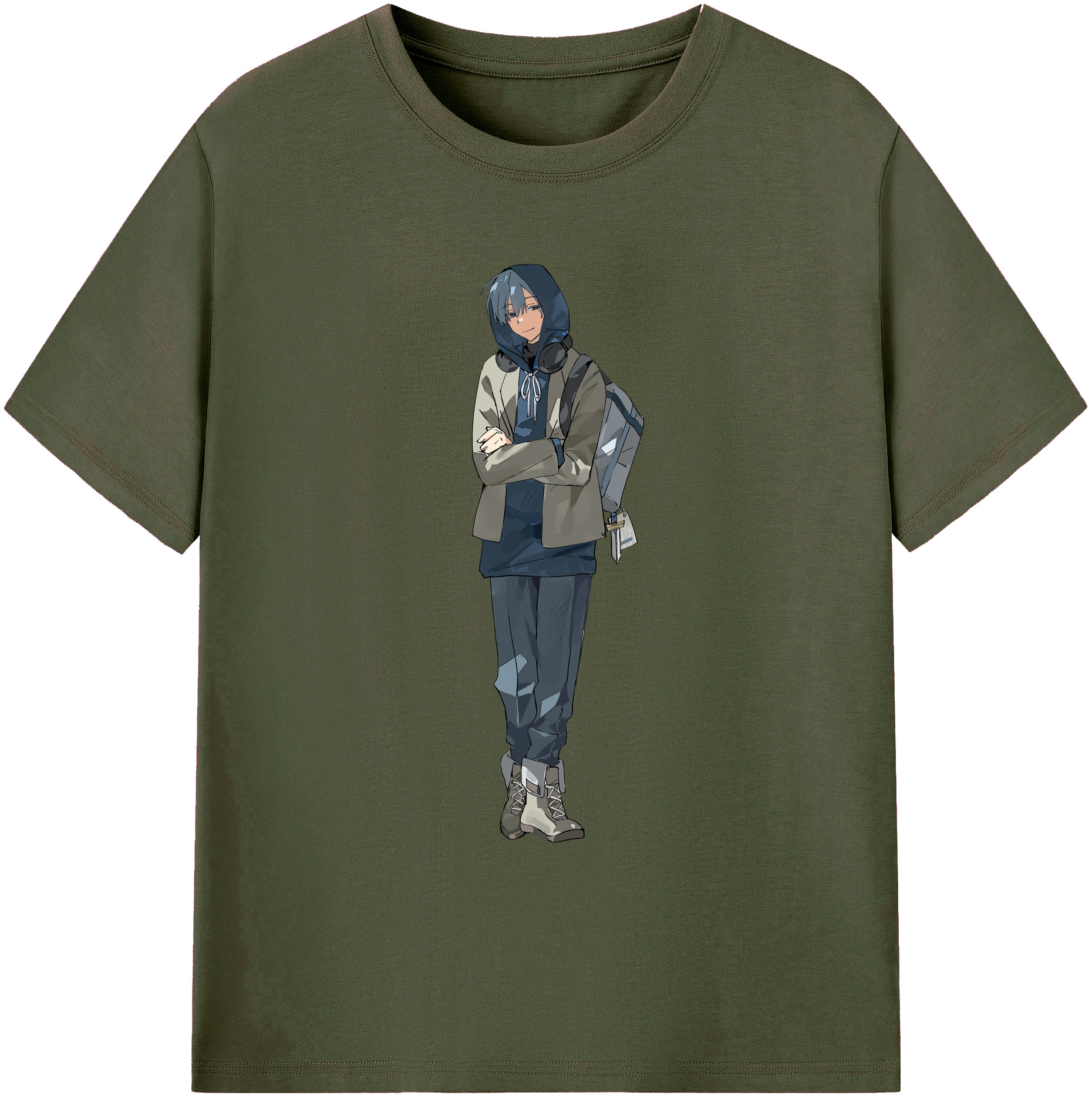 （画像用） 葬送のフリーレン Frieren 綿100％ メンズ半袖Tシャツ｜肌触りやわらか＆通気性